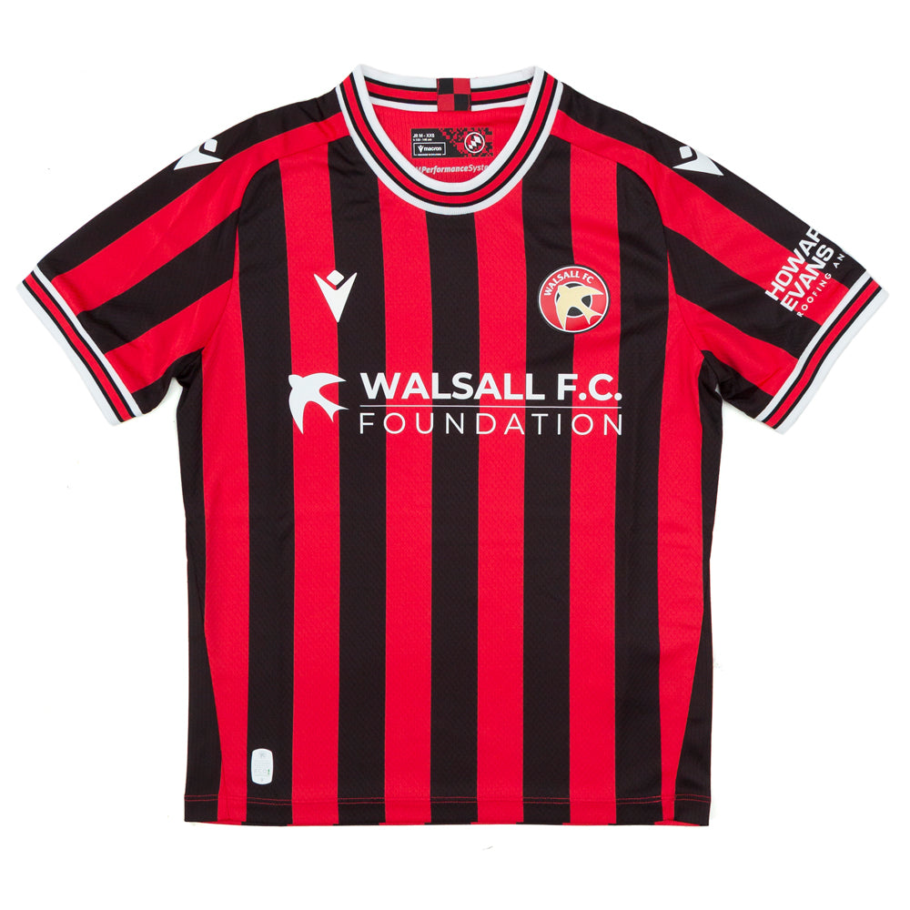 25/26 Junior Home Shirt – Walsall FC Store