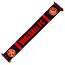 WFC Scarf Black x Red