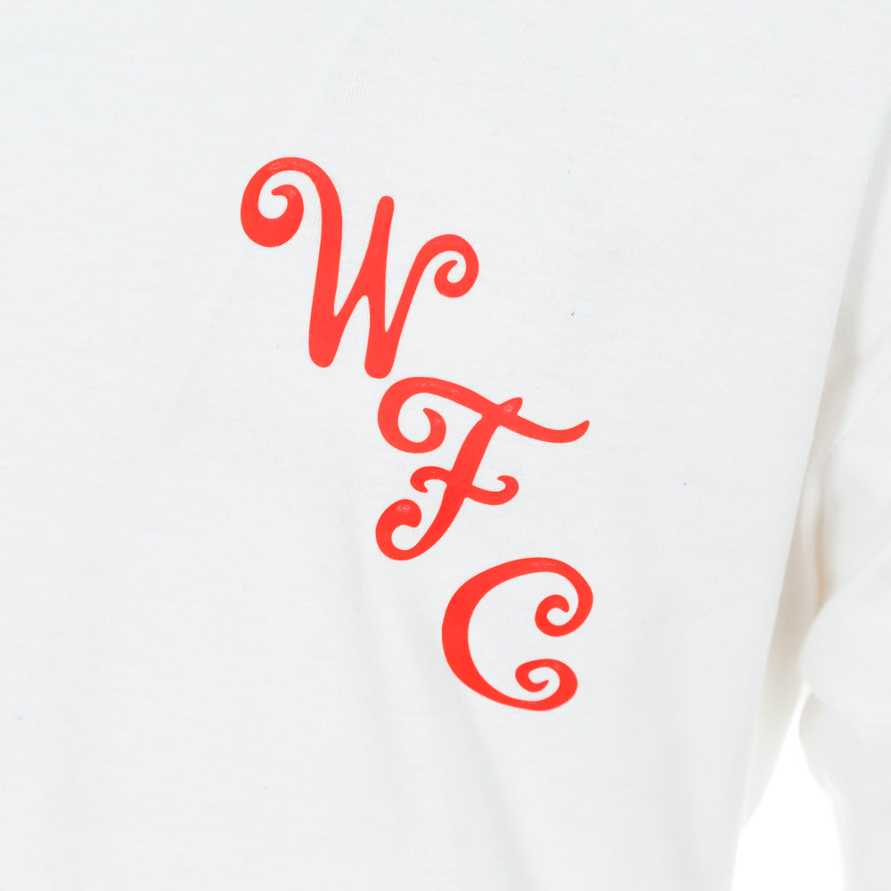 Adult Retro Crest T-shirt White