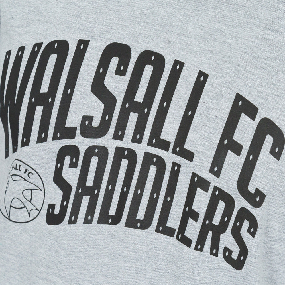 Adult Saddlers T Shirt Grey