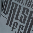 Oversized WFC Text Dark Grey Hoody
