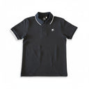 Bodega Black Waffle Polo