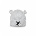 Grey Ears Baby Beanie