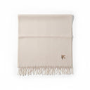 Soft Touch Oversize Woven Scarf - Almond