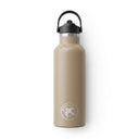 Crest Steel Water Bottle Stone