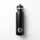 Crest Steel Water Bottle Black