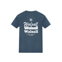 Junior Trio T Shirt Airforce Blue