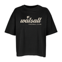 Womens Essentials Walsall Box T -Shirt Black*